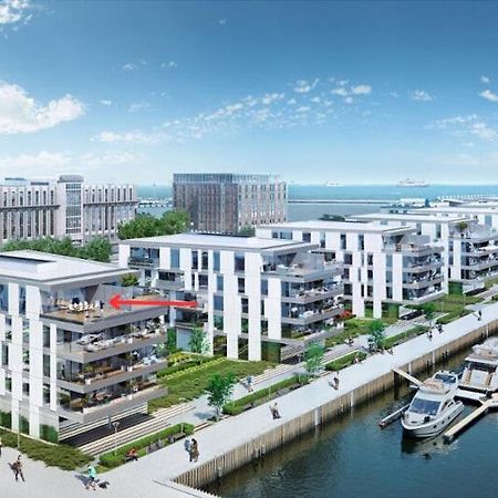 Apartament Faltom 26 Yacht Park Z Tarasem กดิเนีย ภายนอก รูปภาพ