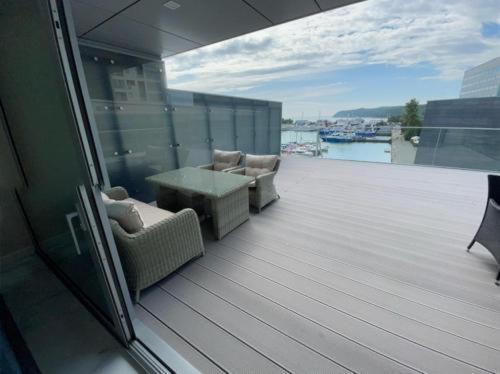 Apartament Faltom 26 Yacht Park Z Tarasem กดิเนีย ภายนอก รูปภาพ