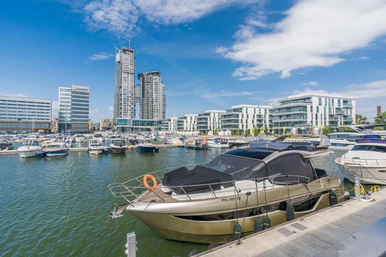 Apartament Faltom 26 Yacht Park Z Tarasem กดิเนีย ภายนอก รูปภาพ
