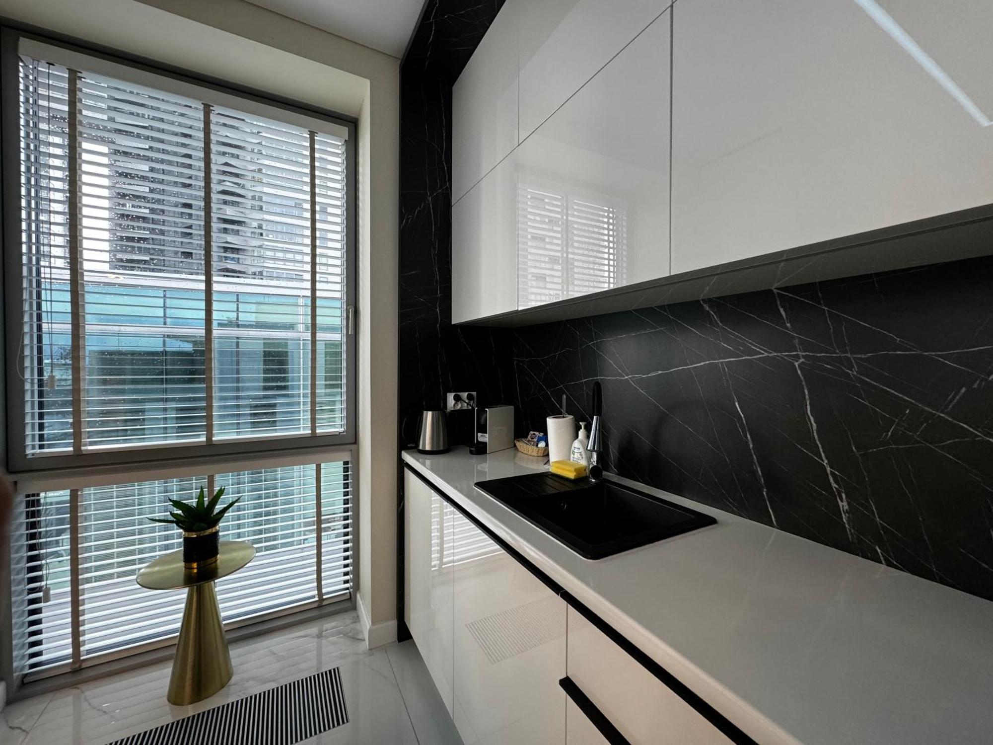 Apartament Faltom 26 Yacht Park Z Tarasem กดิเนีย ภายนอก รูปภาพ